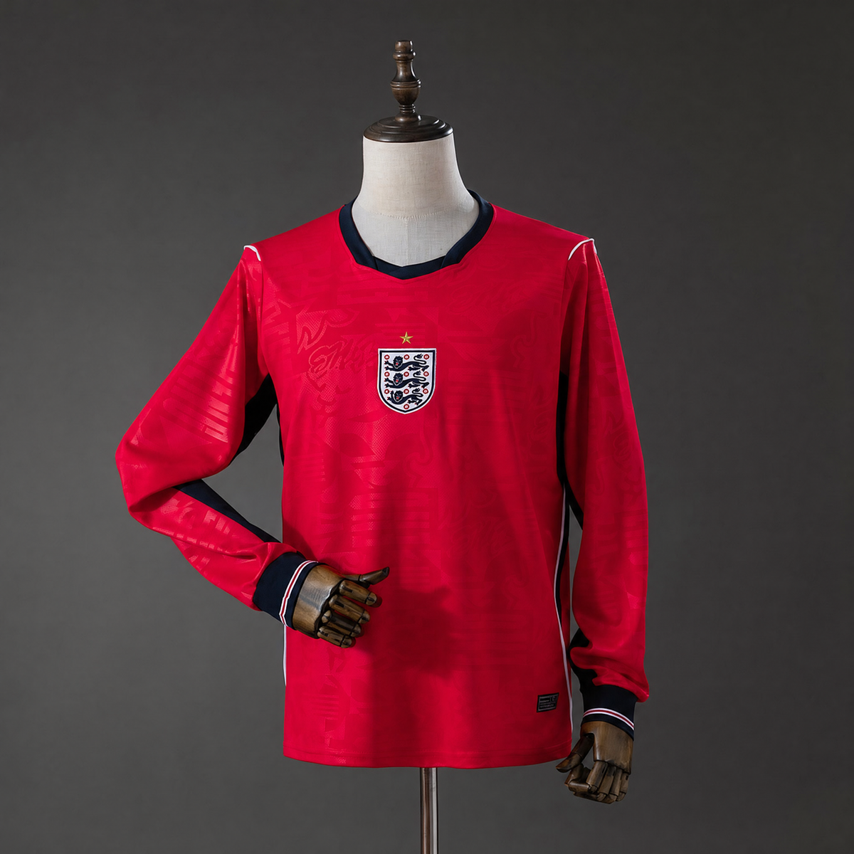 MAILLOT MANCHES LONGUES ANGLETERRE 26/27 EXTÉRIEUR
