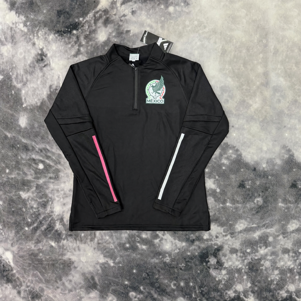 PULL ZIPPÉ MEXIQUE X NOIR
