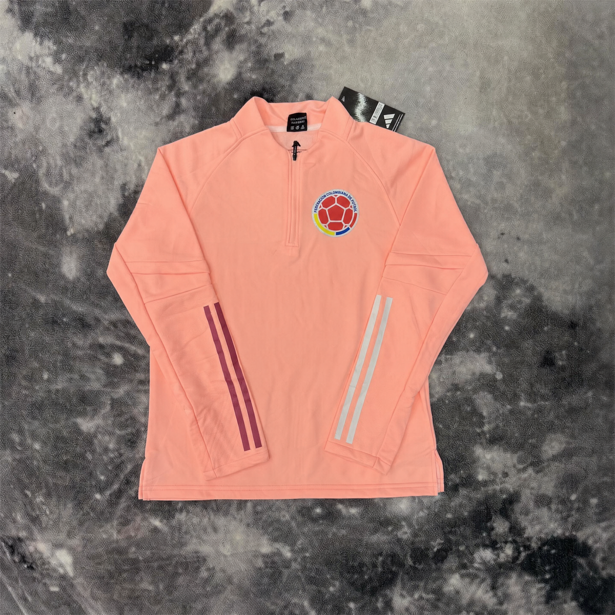 PULL ZIPPÉ COLOMBIE X ROSE
