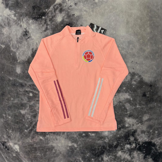 PULL ZIPPÉ COLOMBIE X ROSE
