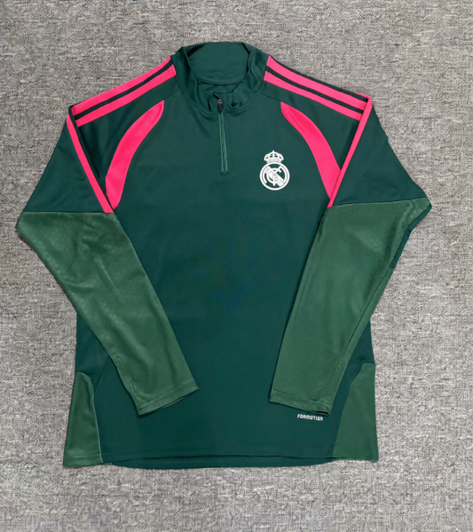 PULL ZIPPÉ REAL MADRID X VERT