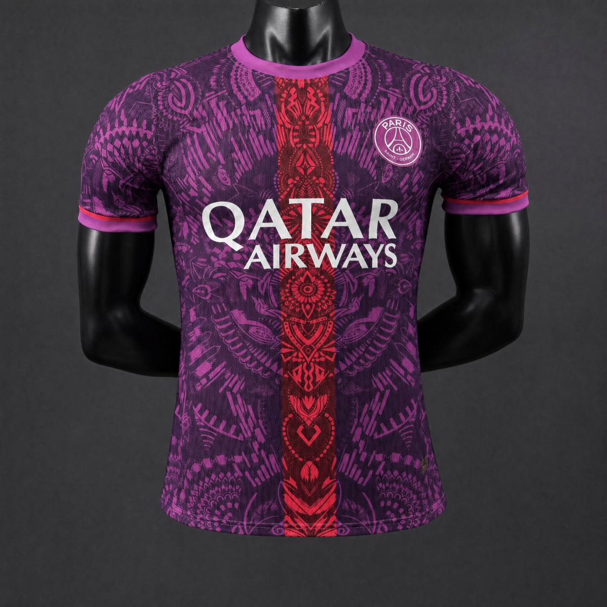 MAILLOT PSG PLAYER 26/27 EDITION VIOLET ET ROUGE