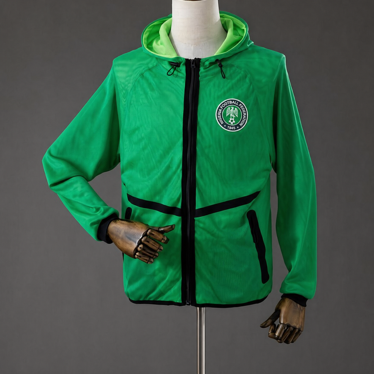 VESTE NIGERIA JAQUETTE ANTHEM 2026 VERT