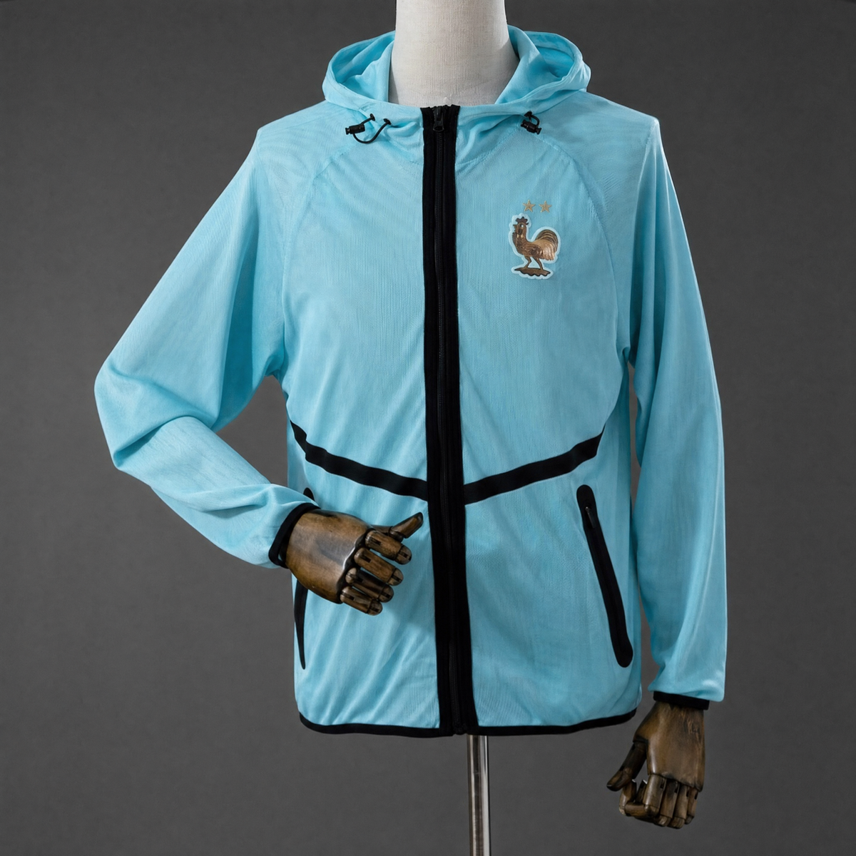 VESTE FRANCE JAQUETTE ANTHEM 2026 BLEU CIEL