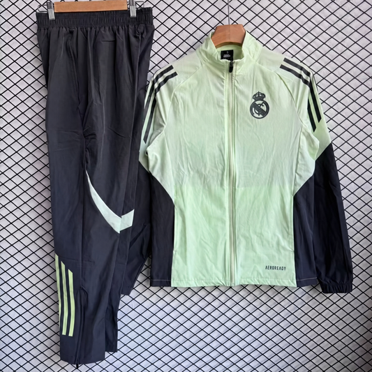 SURVÊTEMENT REAL MADRID 25/26 GRIS ET VERT