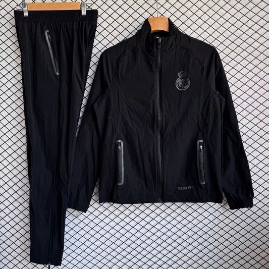 SURVÊTEMENT REAL MADRID 25/26 FULL BLACK