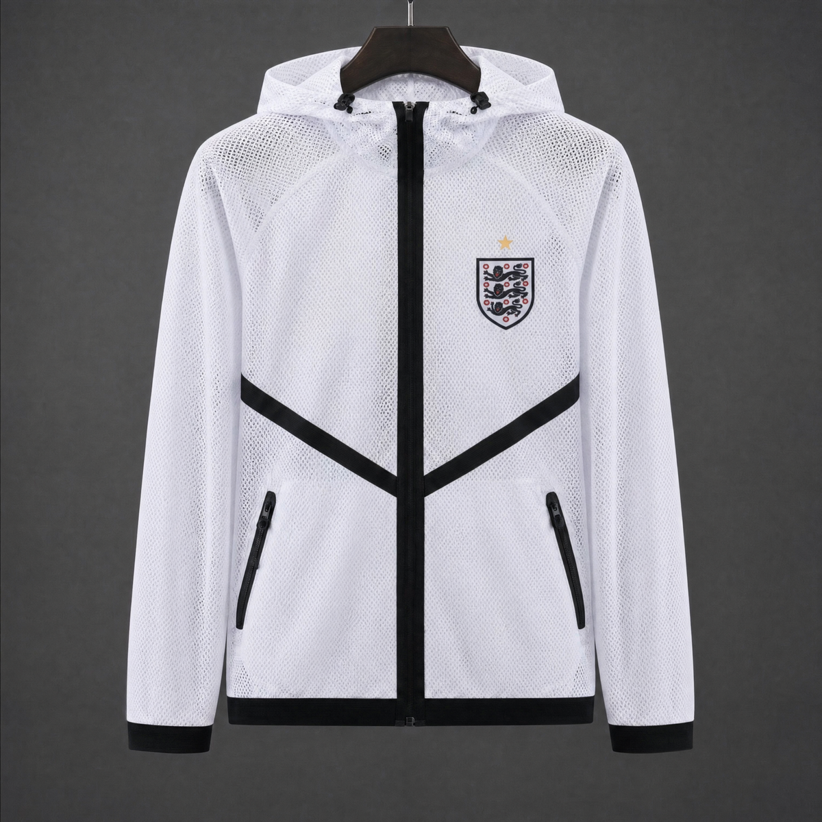VESTE ANGLETERRE COUPE-VENT 2026 BLANC