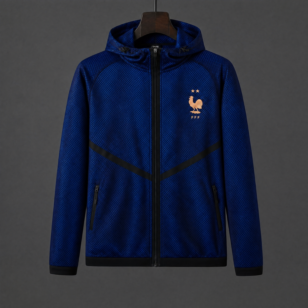 VESTE FRANCE COUPE-VENT 2026 BLEU FONCÉ