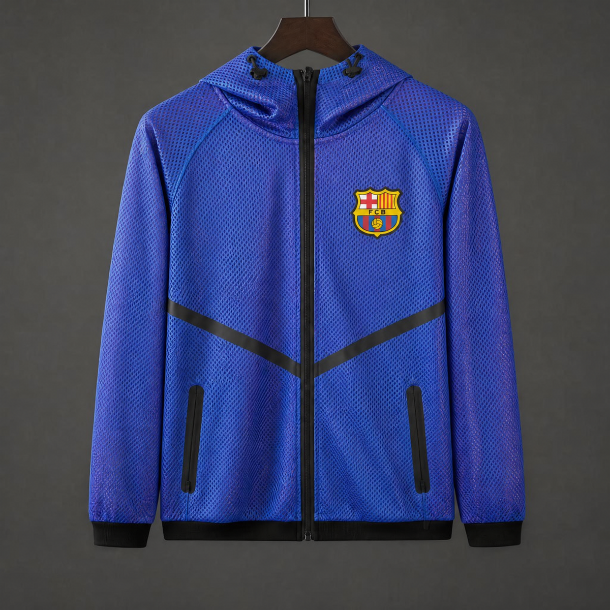 VESTE BARCELONE COUPE-VENT 2026 BLEU