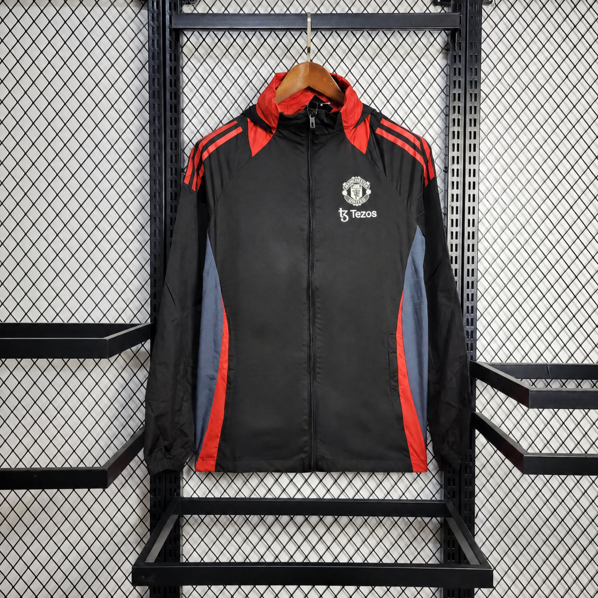 VESTE MANCHESTER UNITED JAQUETTE 25/26 NOIR