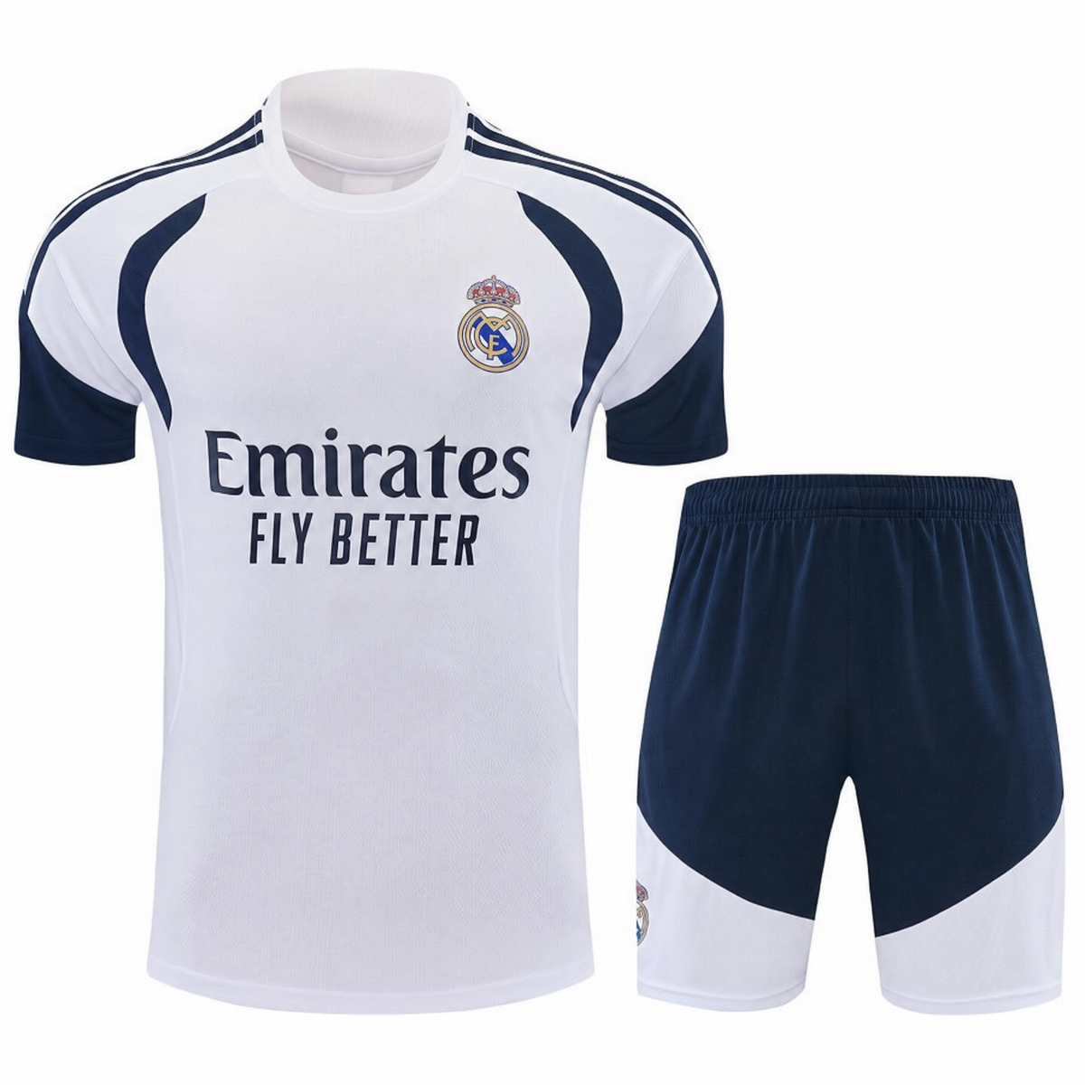 ENSEMBLE ENTRAINEMENT REAL MADRID 26/27 BLANC