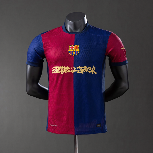 MAILLOT BARCELONE PLAYER 24/25 EDITION CACTUS JACK