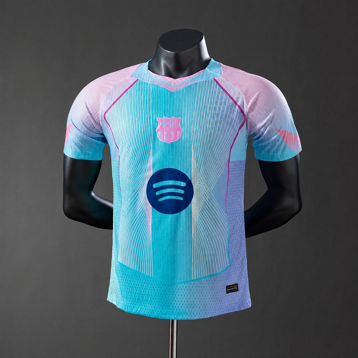 MAILLOT BARCELONE PLAYER 25/26 EDITION BLEU CLAIR