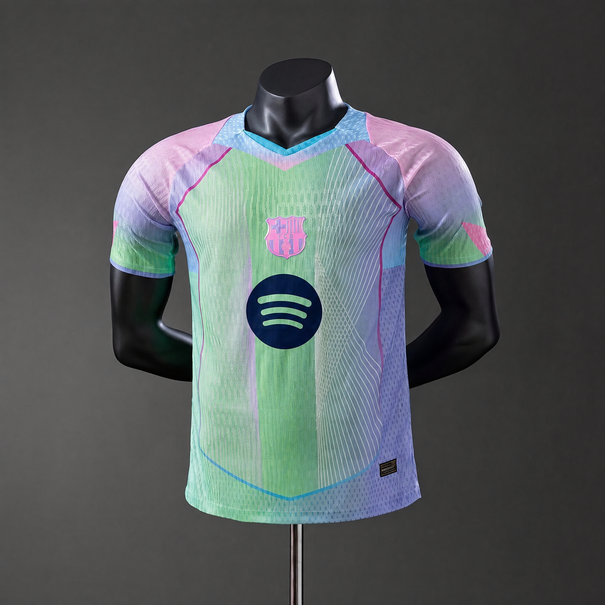 MAILLOT BARCELONE PLAYER 25/26 EDITION VERT CLAIR