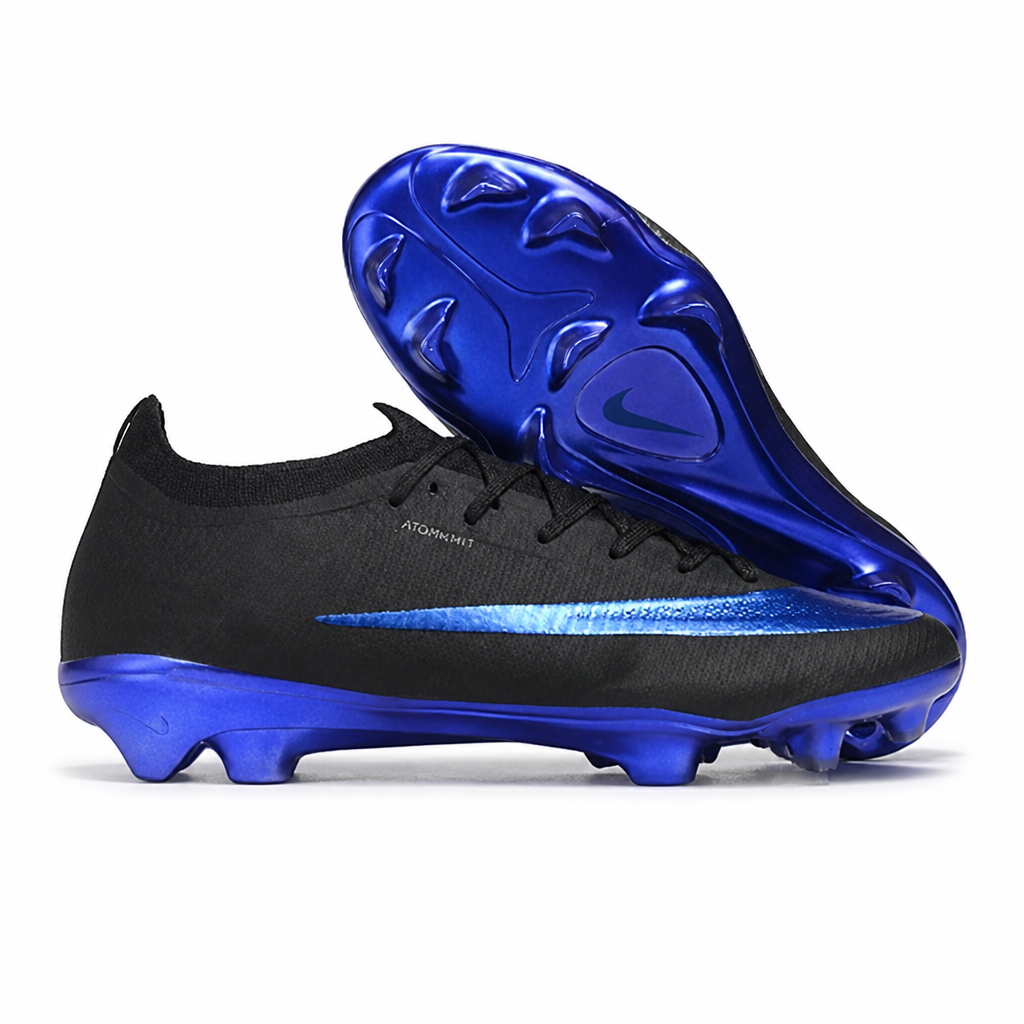 CRAMPONS MERCURIAL VAPOR 17 ELITE SE FG NOIR ET BLEU