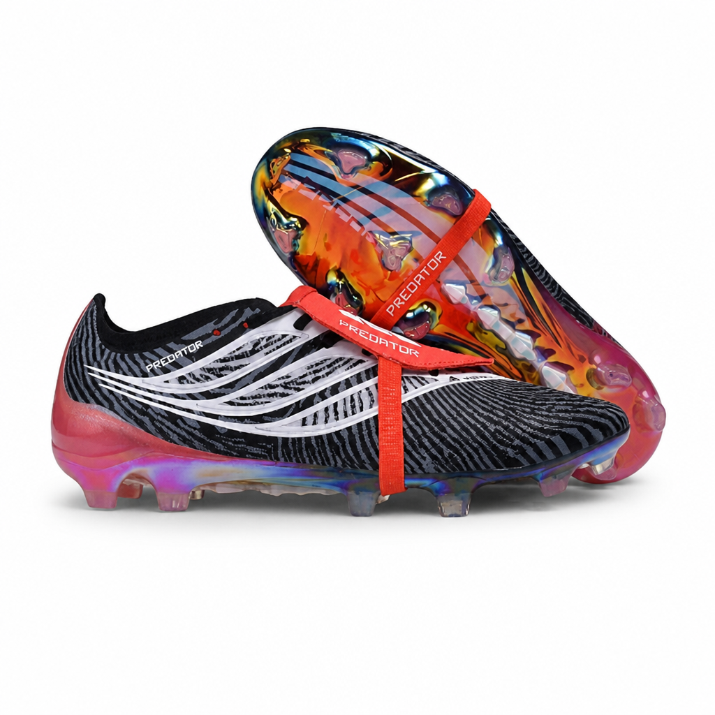 CRAMPONS 27 PREDATOR ELITE LL FG NOIR ET BLANC