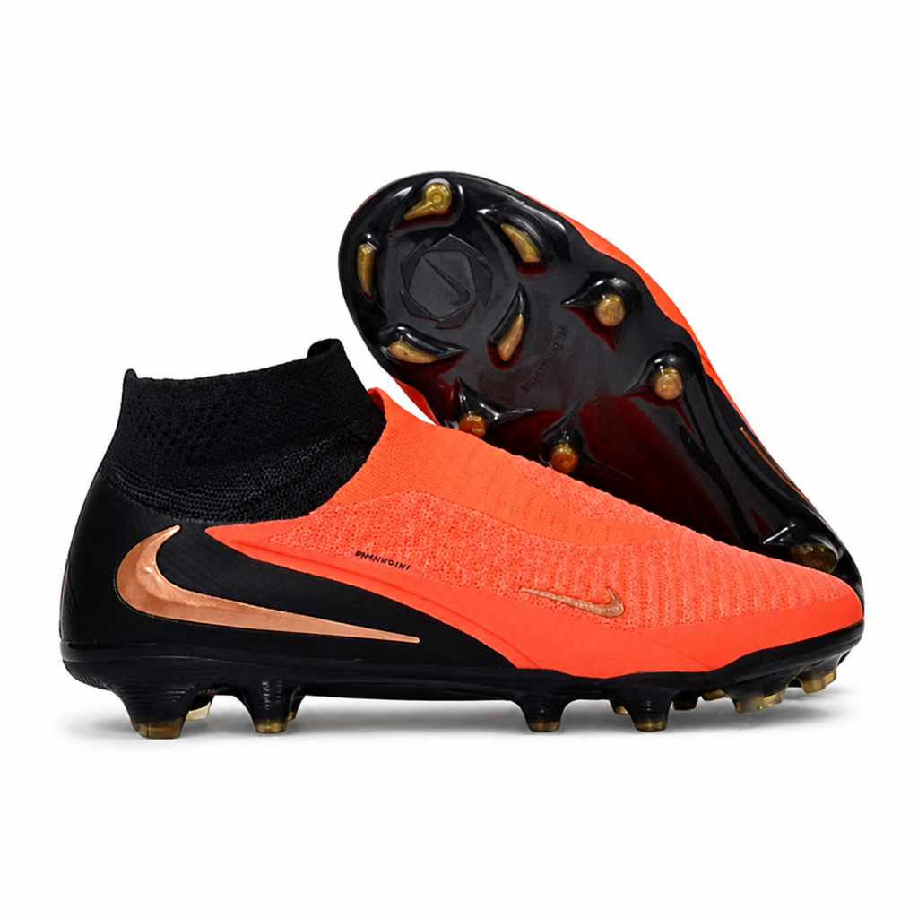 CRAMPONS PHANTOM GX III ELITE DF FG ROUGE ET NOIR