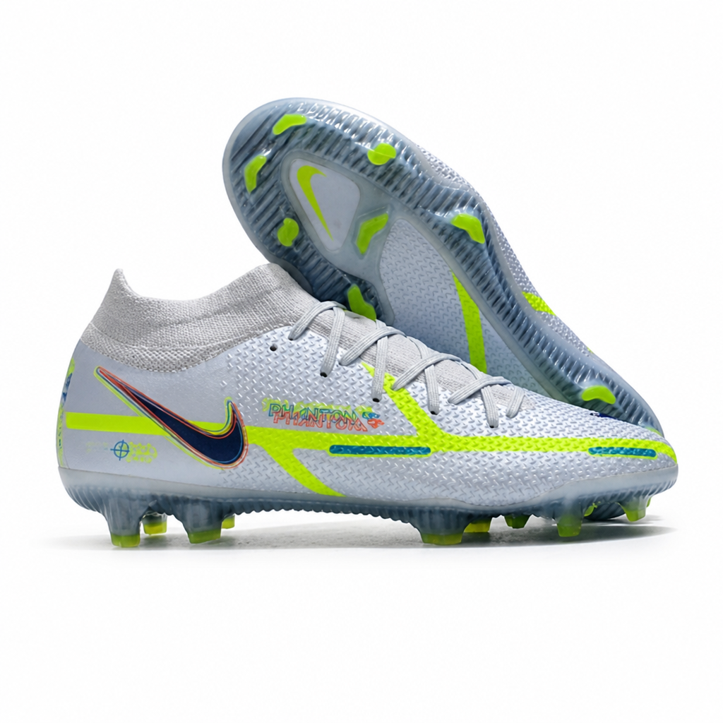 CRAMPONS PHANTOM GT2 ELITE DF FG BLANC ET VERT
