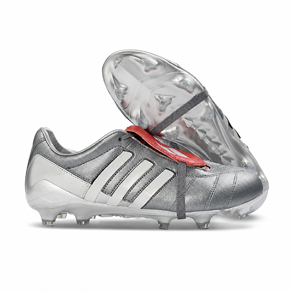 CRAMPONS PREDATOR MANIA RÉÉDITION FG ARGENT